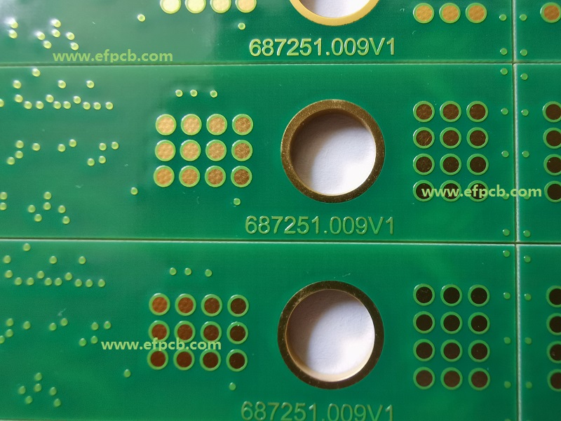 Hard Gold Circuit Board, IPC Class III Circuit board, Via On PAD printed circuit board