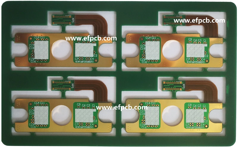 rigid flex PCB, hard gold PCB