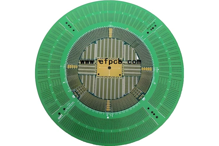 obwody drukowane karty próbkującej