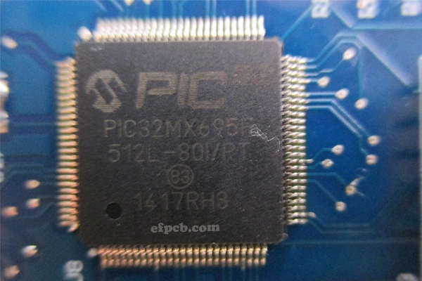PCBA, 128 pins IC SMT