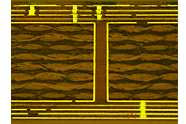 HDIのクロスストークとインピデンスの不連続性を減らすプリント基板設計
