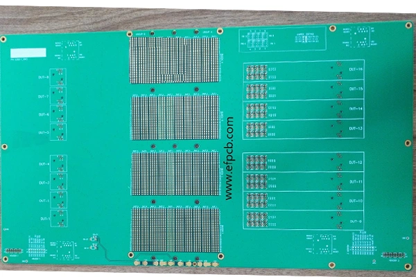 Backplane board, back plane PCB