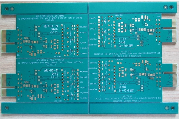 Edge connector hard gold PCB, gold fingers PCB
